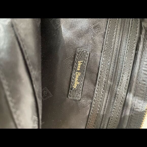 Vera Bradley multi color plaid crossbody bag gold tone chain and hardwares. - Picture 11 of 11